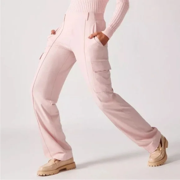 Athleta Vienna Cargo Orchid Pink Pants - Picture 2 of 8